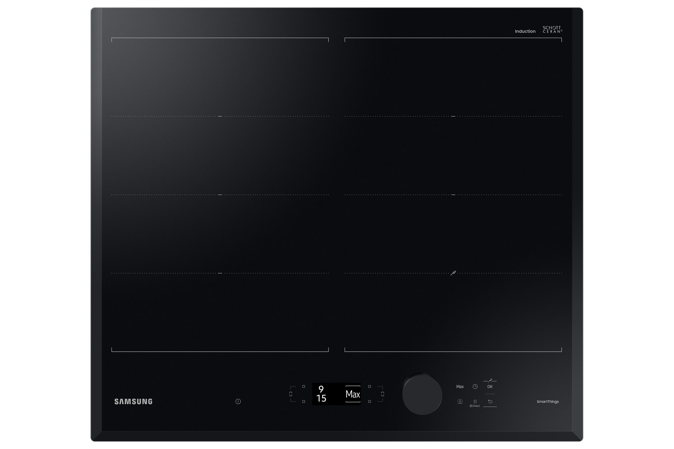 Inductiekookplaat Samsung NZ64B7799KKU1 59 cm 7400 W