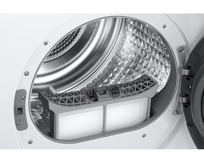 Samsung DV90T6240LE/S7 wasdroger Vrijstaand Voorbelading 9 kg A+++ Wit - Afbeelding 10