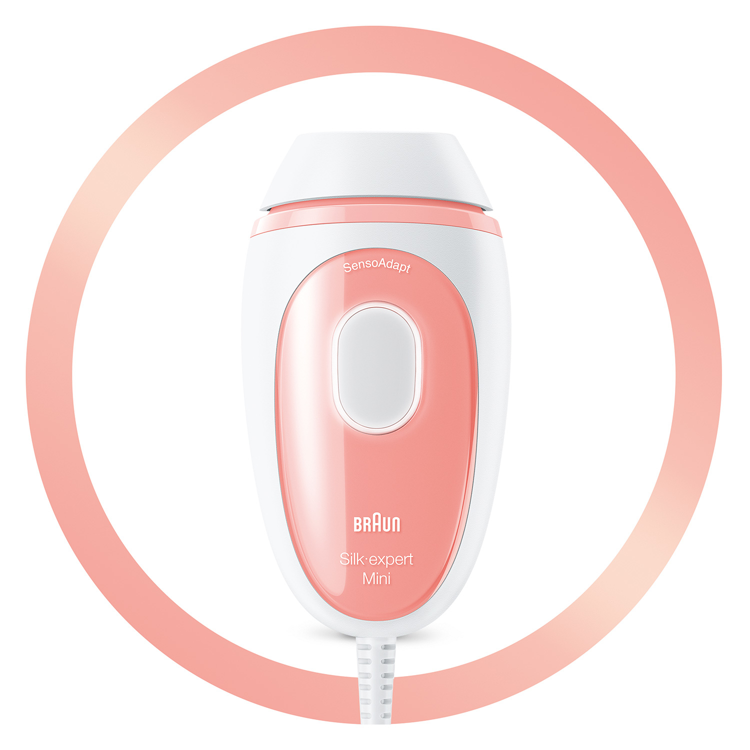 Braun Silk-expert PL1000 lichte haarverwijderaar IPL Roze, Wit