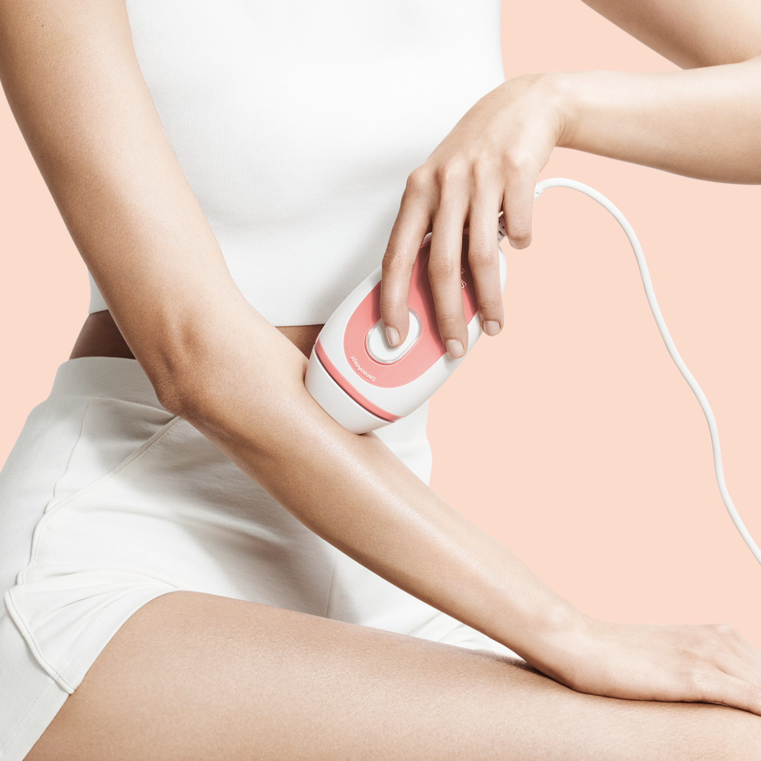 Braun Silk-expert PL1000 lichte haarverwijderaar IPL Roze, Wit - Afbeelding 4