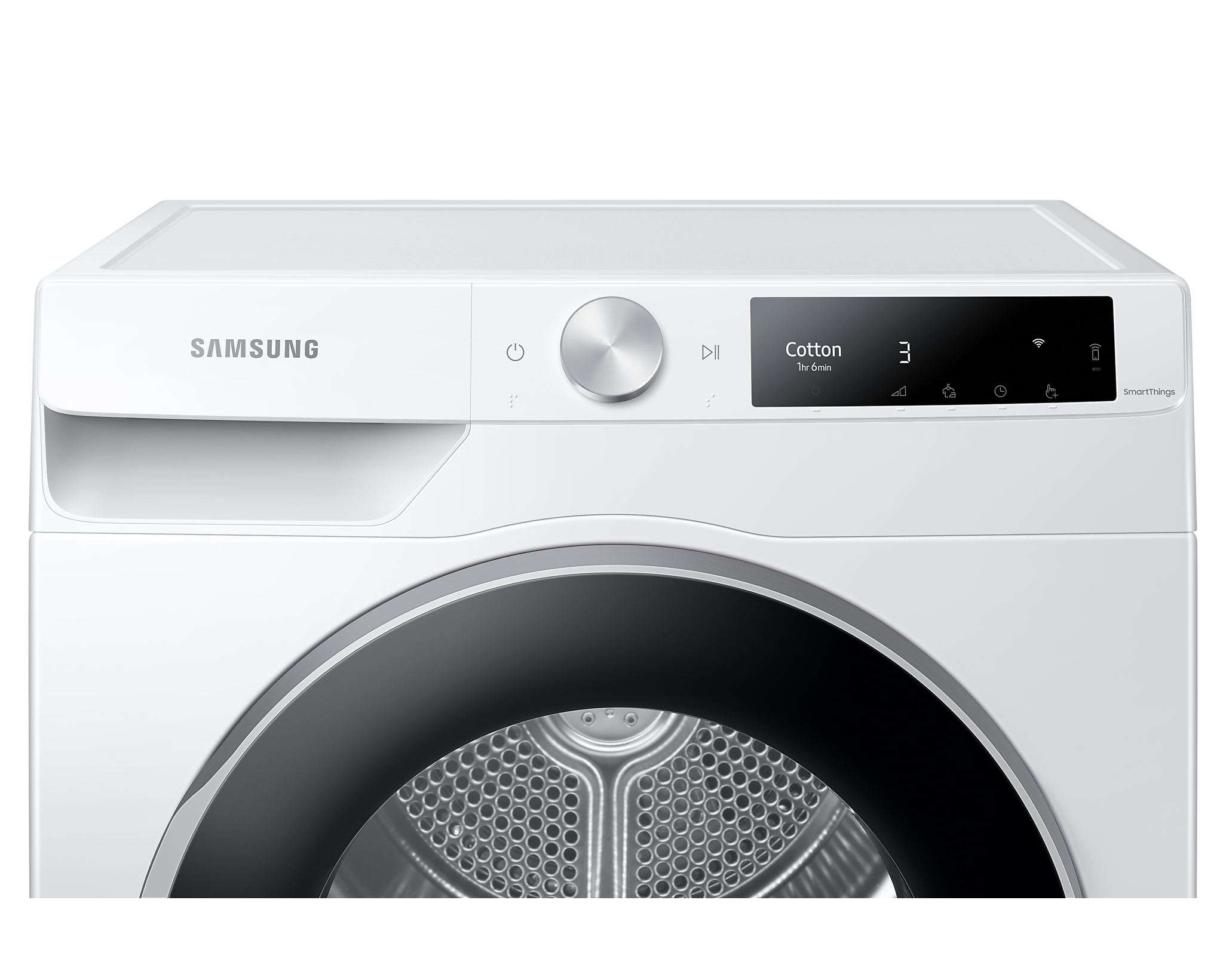 Samsung DV90T6240LE/S7 wasdroger Vrijstaand Voorbelading 9 kg A+++ Wit - Afbeelding 13