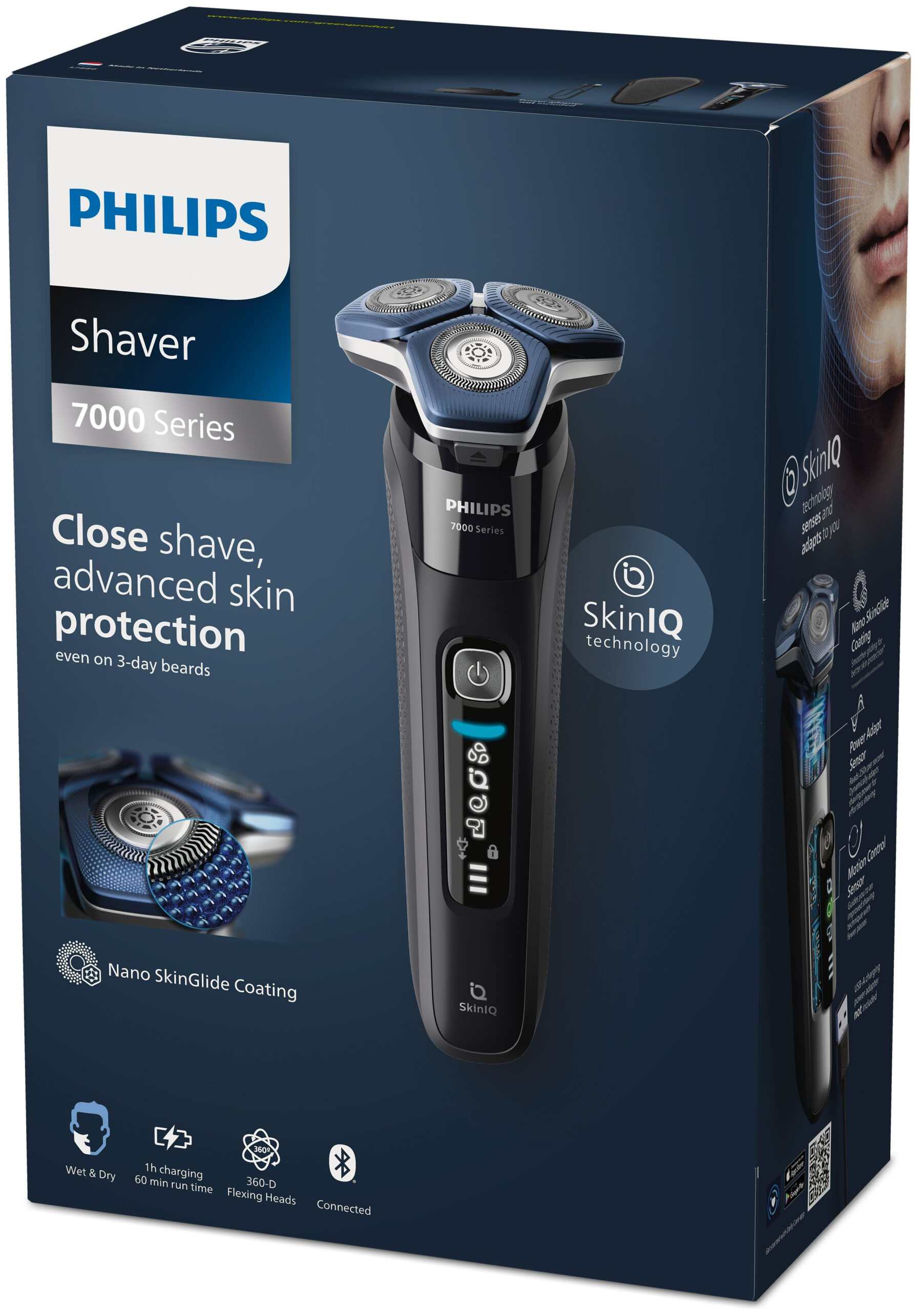 Philips SHAVER Series 7000 S7886/35 Elektrisch scheerapparaat voor nat en droog scheren - Afbeelding 2