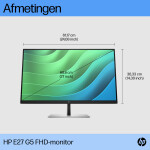 E27 G5 FHD - 27 inch - Full HD IPS LED Monitor - 1920x1080 - Pivot / HAS
