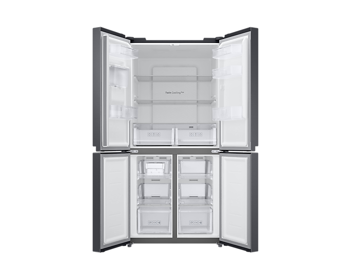 Samsung RF48A401EB4/EO amerikaanse koelkast Vrijstaand 488 l E Zwart - Afbeelding 4