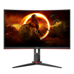 AOC CQ27G2S/BK computer monitor 68,6 cm (27") 2560 x 1440 Pixels Quad HD Zwart, Rood