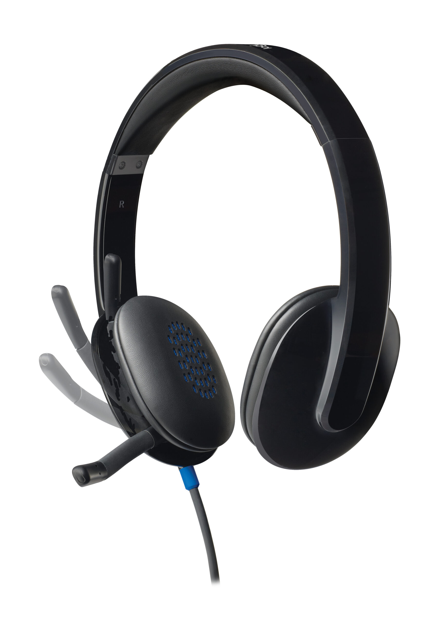 Logitech H540 USB Computer Headset Met high-definition geluid en knoppen op het oorstuk - Afbeelding 5