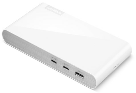 Lenovo G0AA0135EU dockingstation voor mobiel apparaat Universeel Wit - Afbeelding 2