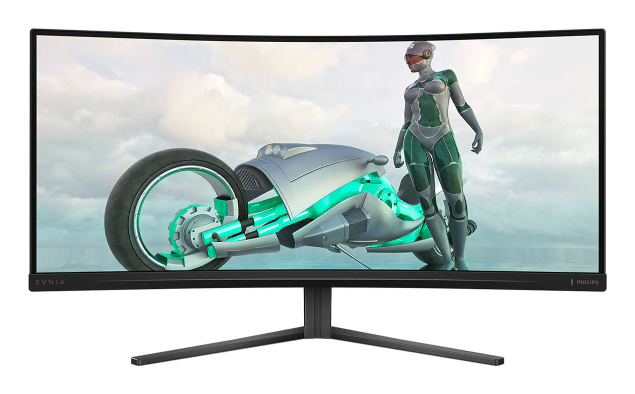 Philips Evnia 34M2C3500L/00 computer monitor 86,4 cm (34") 3440 x 1440 Pixels Wide Quad HD LCD Zwart - Afbeelding 2