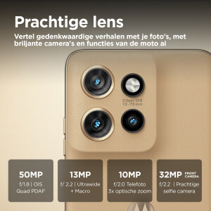 Motorola Edge 50 Neo 16,1 cm (6.36") Dual SIM Android 14 5G USB Type-C 12 GB 512 GB 4310 mAh Crème