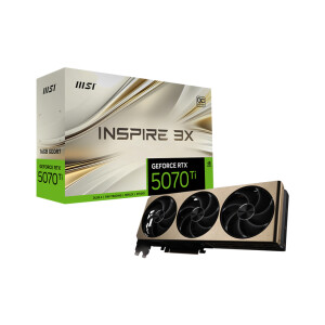 MSI GeForce RTX 5070 Ti 16G INSPIRE 3X OC PLUS NVIDIA 16 GB GDDR7