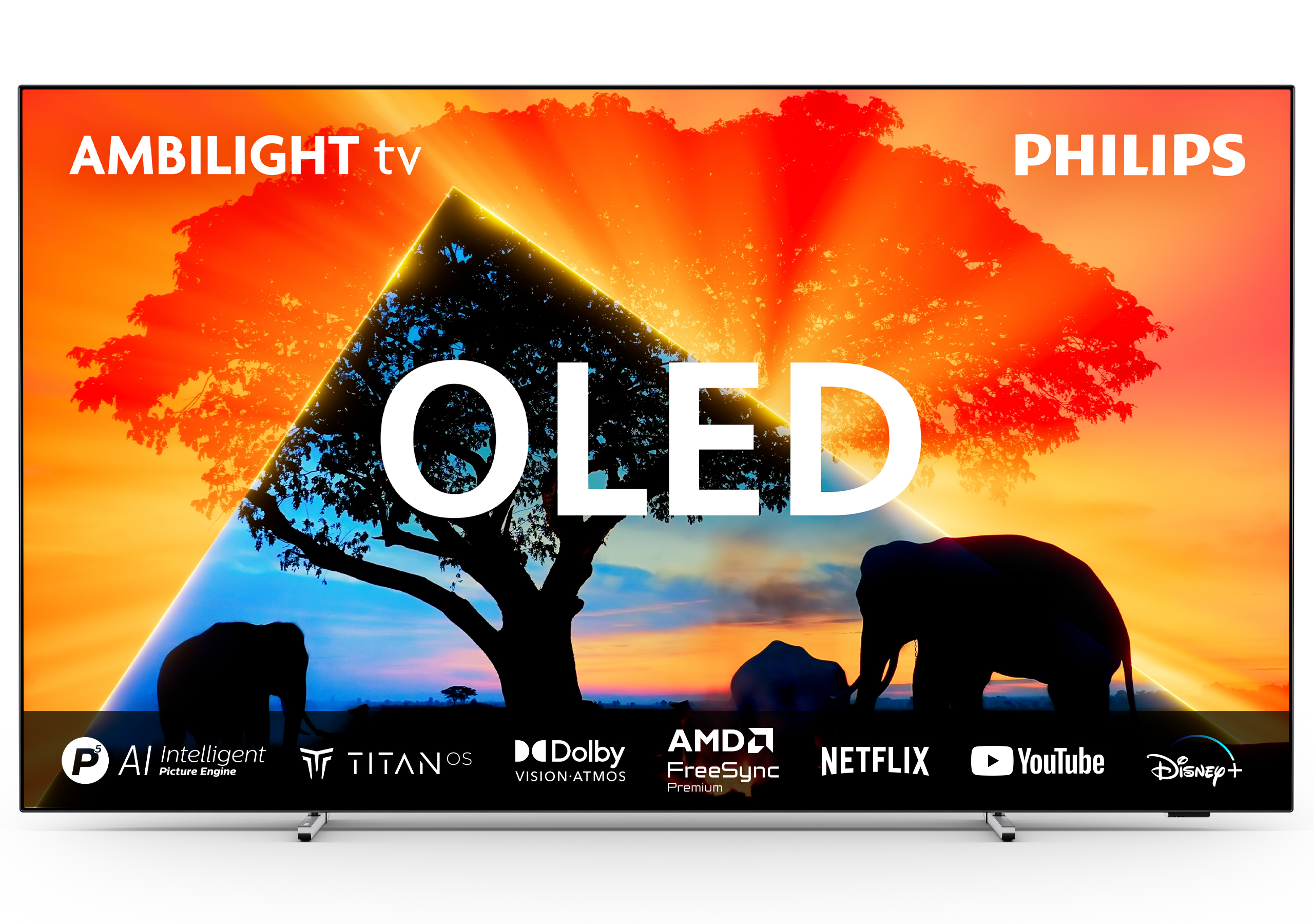 Philips 48OLED769/12 48" , 4K Ultra HD OLED Smart TV , Titan OS + Wifi , Dolby Vision , Perfect Black Levels en AI Picture Pro , 120Hz