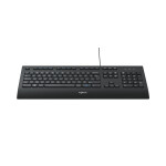 Logitech K280E Pro f/ Business toetsenbord Kantoor USB QWERTY US International Zwart