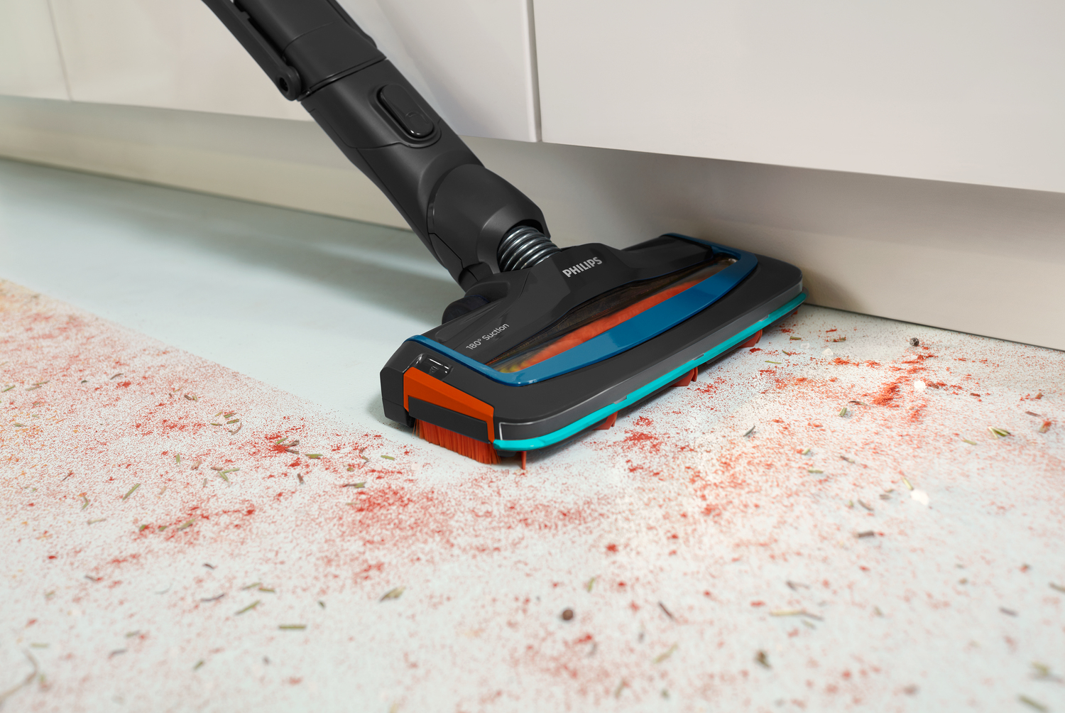 Philips SpeedPro Aqua FC6719/01 steelstofzuiger & elektrische bezem Batterij/Accu Droog en nat Zakloos 0,4 l Zwart, Blauw - Afbeelding 10