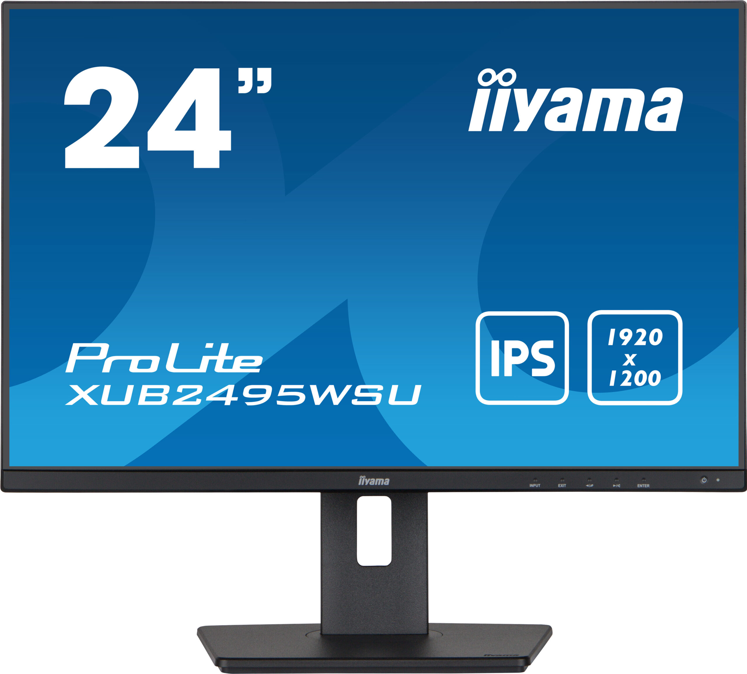 iiyama ProLite XUB2495WSU-B5 computer monitor 61,2 cm (24.1") 1920 x 1200 Pixels WUXGA LCD Zwart