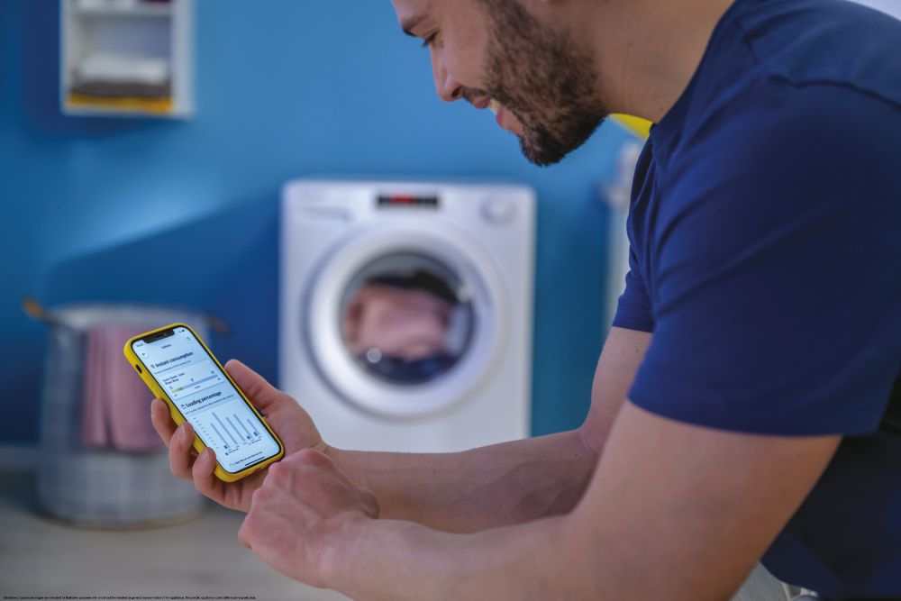 Candy Smart Pro Inverter CO 474TWM6/1-S wasmachine Voorbelading 7 kg 1400 RPM Wit - Afbeelding 32