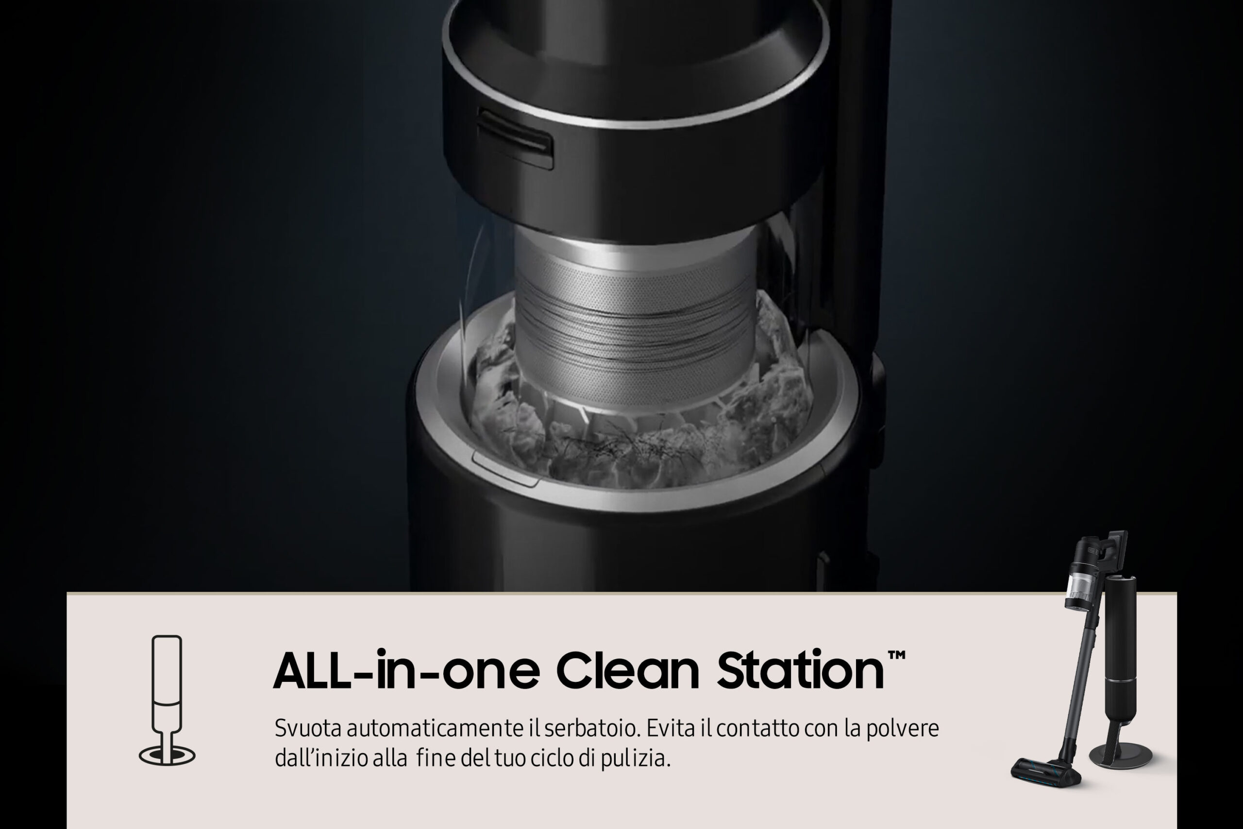 Samsung VS28C9784QK handstofzuiger Zwart Zakloos - Afbeelding 7