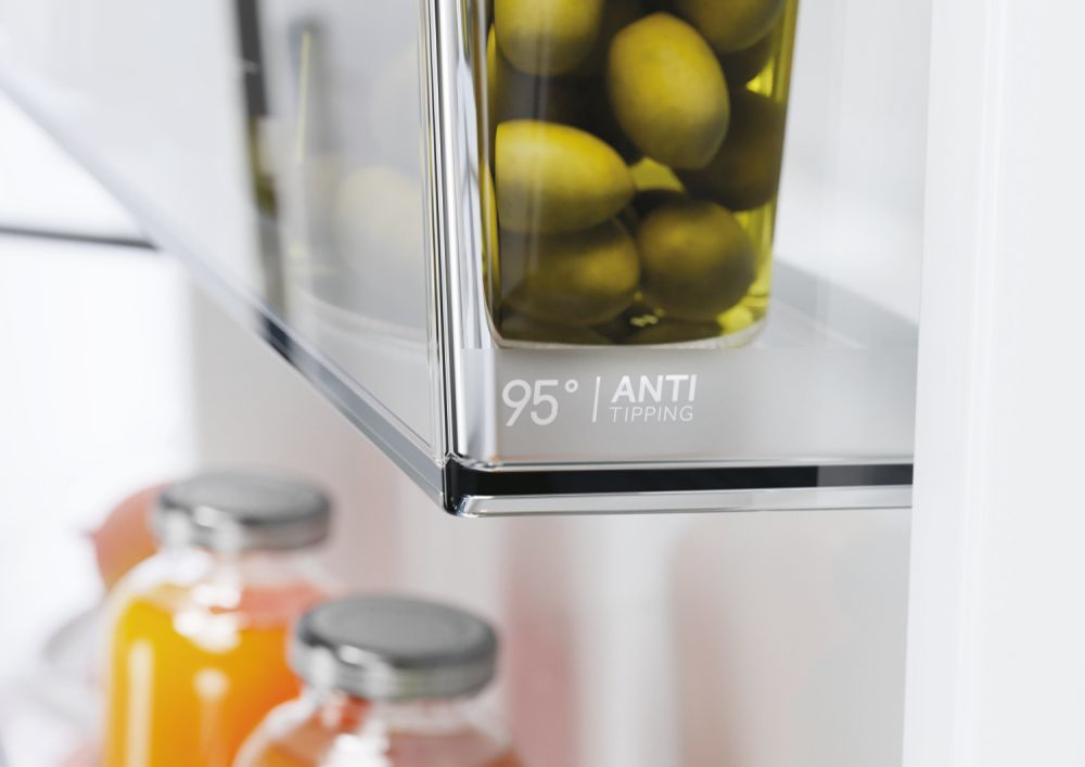 Haier SBS 90 Serie 5 HSW59F18EIMM amerikaanse koelkast Vrijstaand 601 l E Platina, Roestvrijstaal - Afbeelding 14