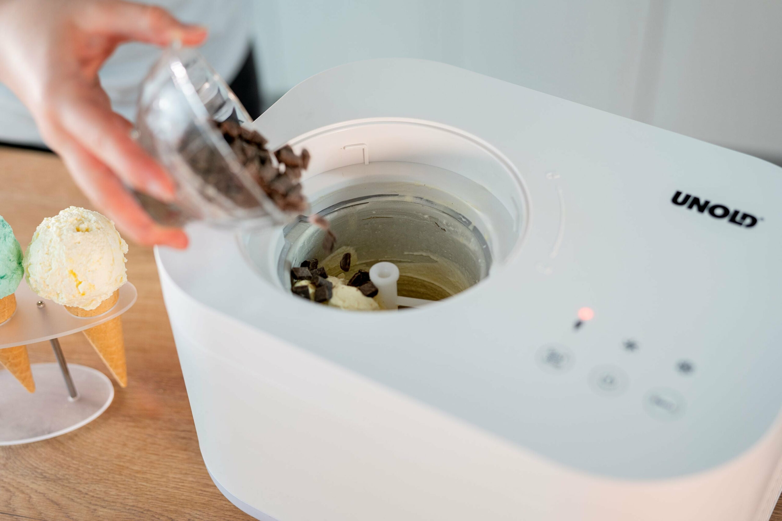 Unold 48820 ijsmachine 1 l 135 W Wit - Afbeelding 9