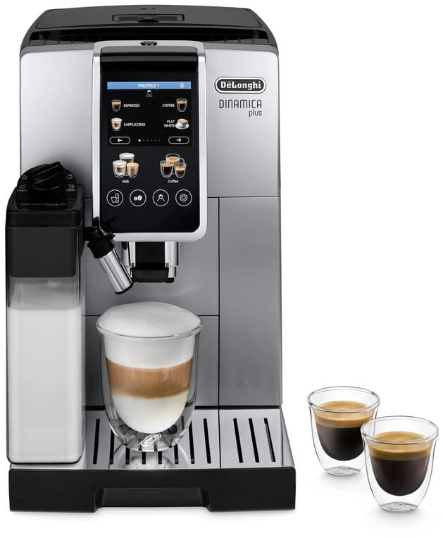 Volautomatische Espressomachine DeLonghi ECAM 380.85.SB Zwart Zilverkleurig 1450 W 15 bar 2 Koppar 300 g 1,8 L