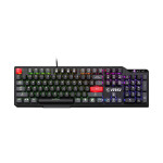 MSI Vigor GK41 Dusk LR US toetsenbord Gamen USB QWERTY Engels Zwart