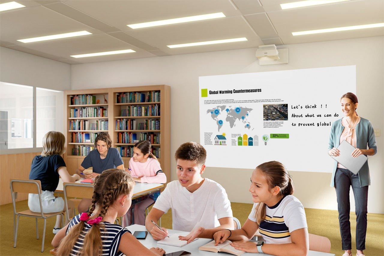 Epson EB-770Fi beamer/projector Projector met ultrakorte projectieafstand 4100 ANSI lumens 3LCD 1080p (1920x1080) Wit - Afbeelding 14