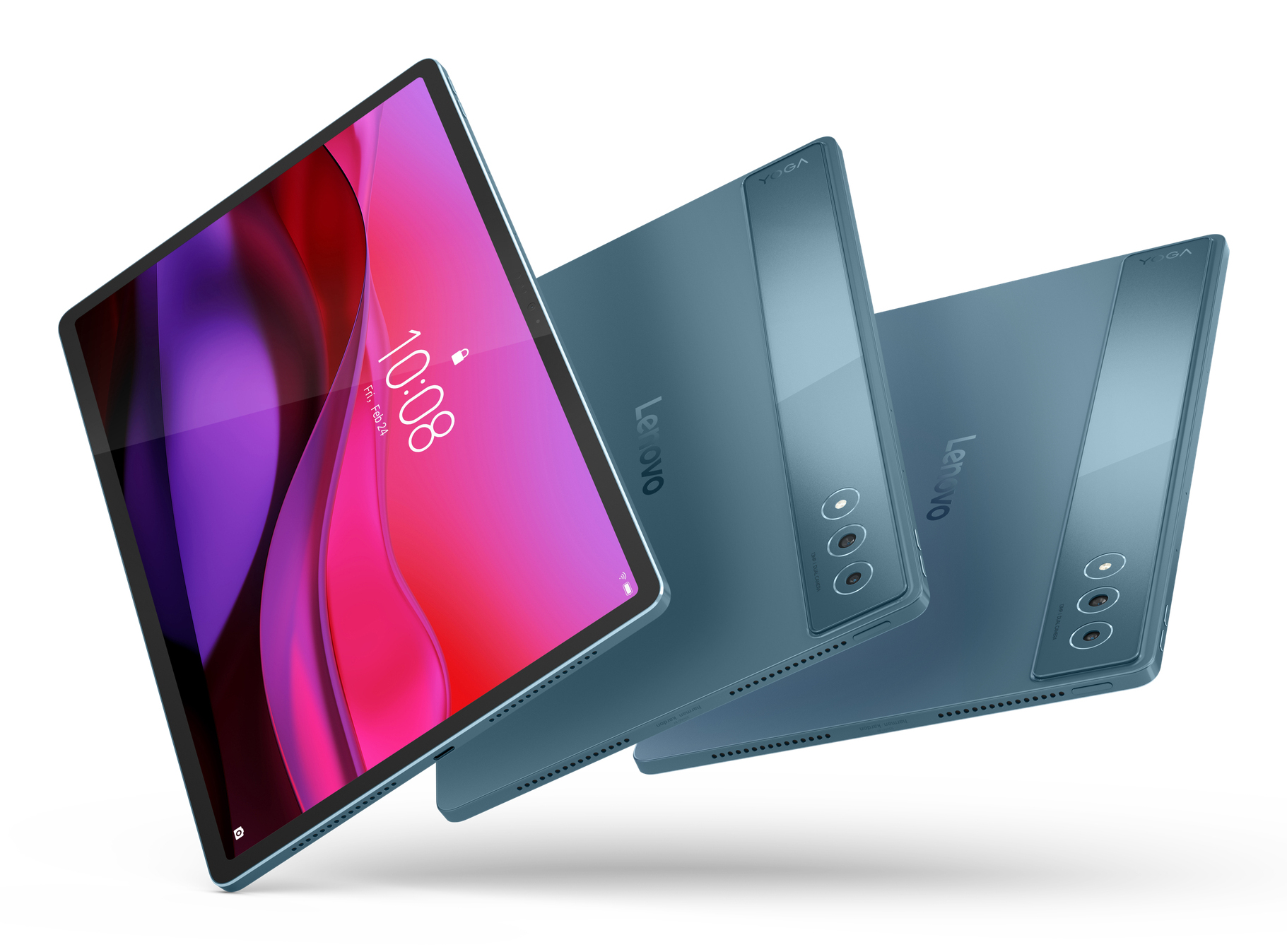 Lenovo Yoga Tab Plus Qualcomm Snapdragon 256 GB 32.3 cm (12.7") 16 GB Wi-Fi 7 (802.11be) Android 14 Teal - Afbeelding 2