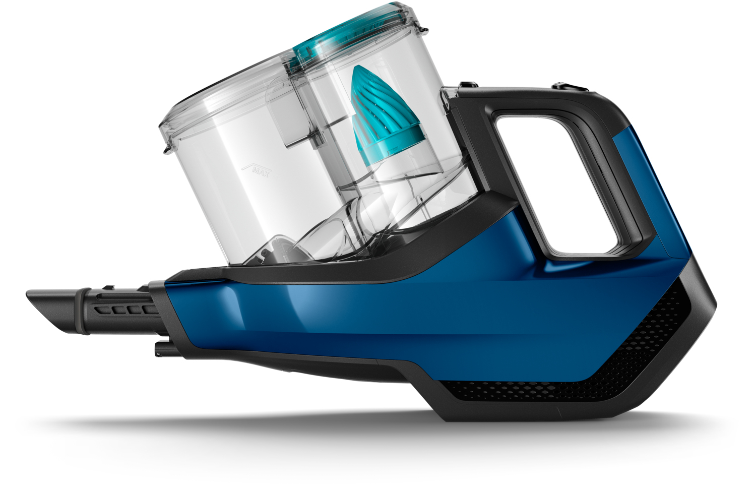 Philips SpeedPro Aqua FC6719/01 steelstofzuiger & elektrische bezem Batterij/Accu Droog en nat Zakloos 0,4 l Zwart, Blauw - Afbeelding 8