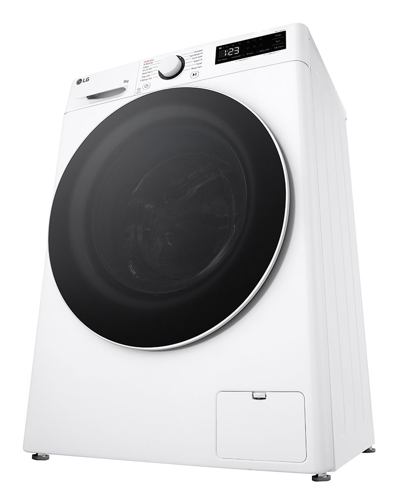LG F2WR508S0W wasmachine Voorbelading 8 kg 1200 RPM Zwart, Wit - Afbeelding 10