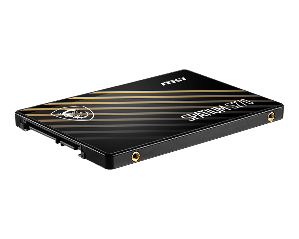 MSI SPATIUM S270 SATA 2.5 960GB internal solid state drive 2.5" SATA III 3D NAND - Afbeelding 4