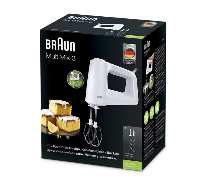 Braun MultiMix HM 3000 WH Handmixer 450 W Wit - Afbeelding 6