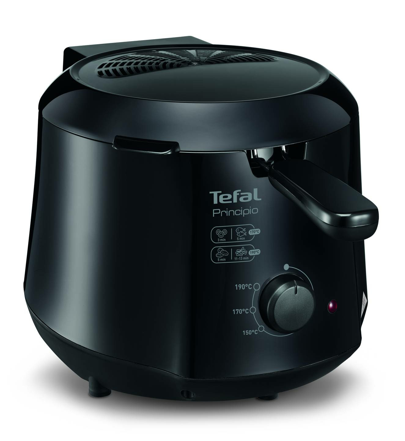 Tefal Principio Enkel 1,2 l Vrijstaand 1000 W Frituurpan Zwart