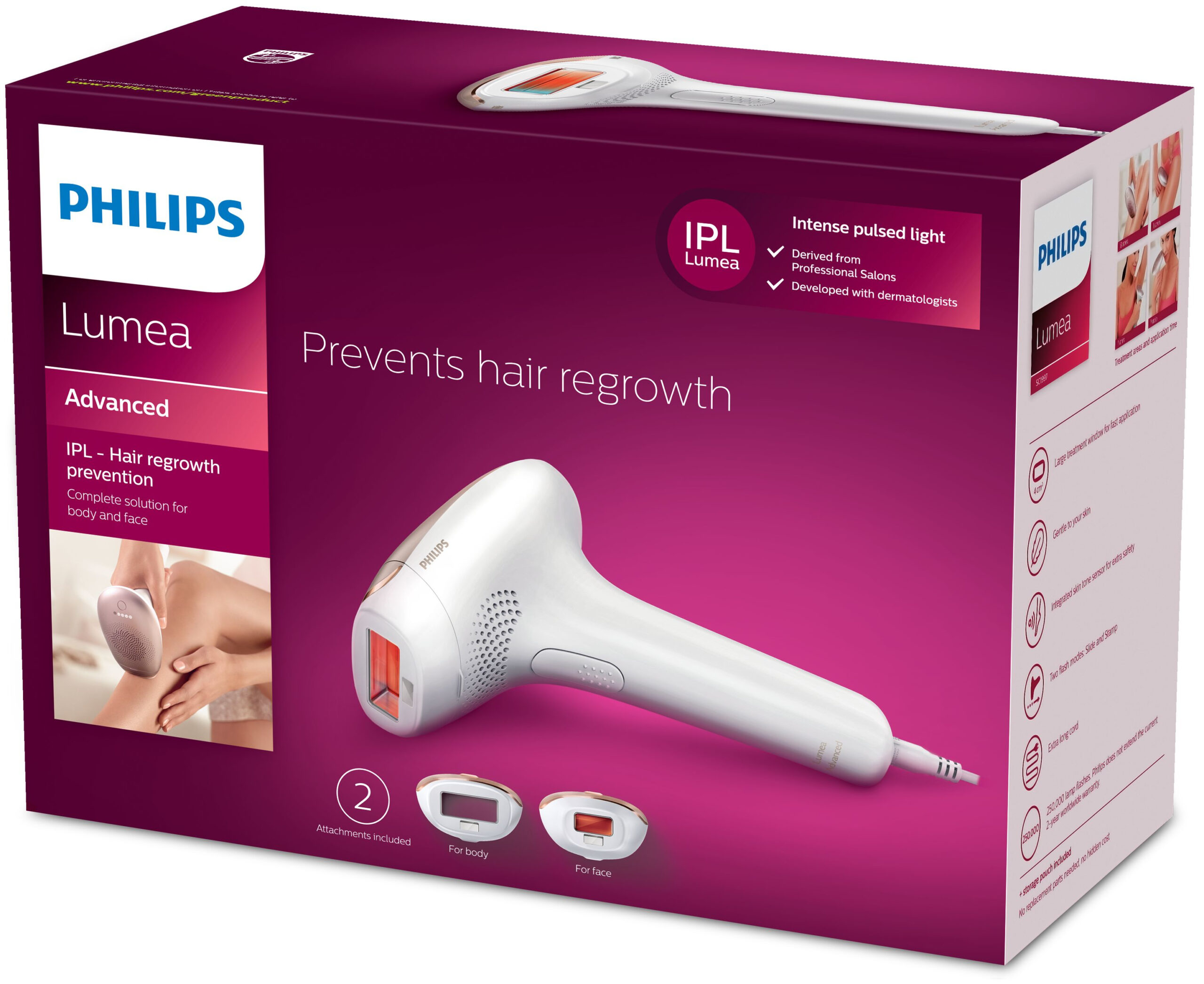 Philips Lumea Advanced SC1997/00 IPL Lichtontharing - Afbeelding 2