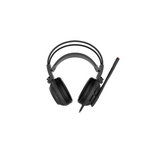 MSI DS502 Headset Bedraad Hoofdband Gamen Zwart, Rood