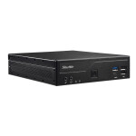 Shuttle Slim PC DH610S , S1700, 1x HDMI, 1x DP , 1x 2.5" , 2x M.2, 1x LAN (Intel 1G), 24/7 permanent gebruik, incl. VESA