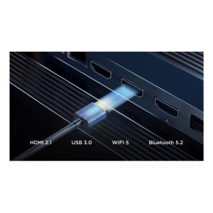 TCL P6K 75P6K tv 190,5 cm (75") 4K Ultra HD Smart TV Wifi Zwart