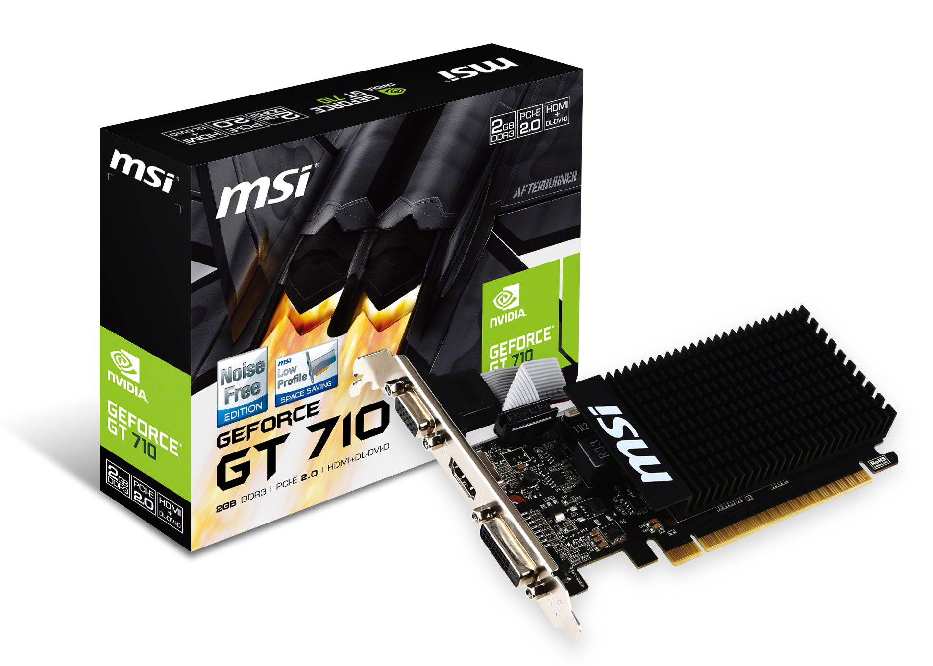 MSI V809-2000R videokaart NVIDIA GeForce GT 710 2 GB GDDR3 - Afbeelding 6