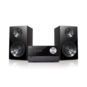LG CM2460 home audio systeem Home audio-microsysteem 100 W Zwart
