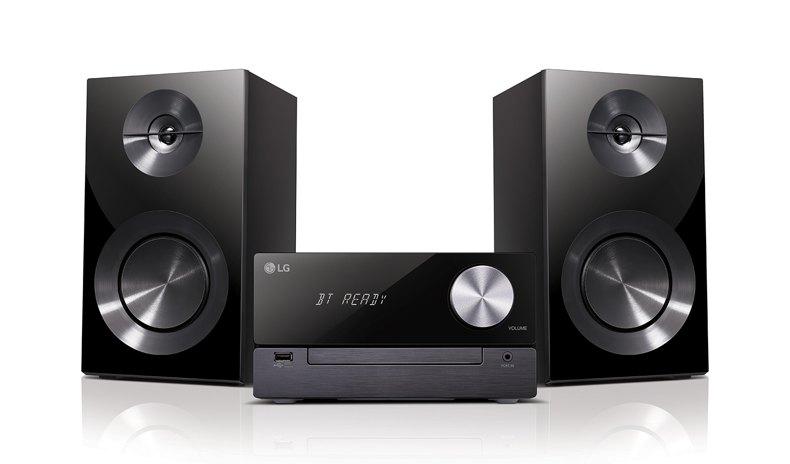 LG CM2460 home audio systeem Home audio-microsysteem 100 W Zwart