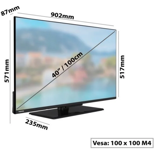 Toshiba Full HD DLED TV 40LV3563DG 40″ - Afbeelding 6