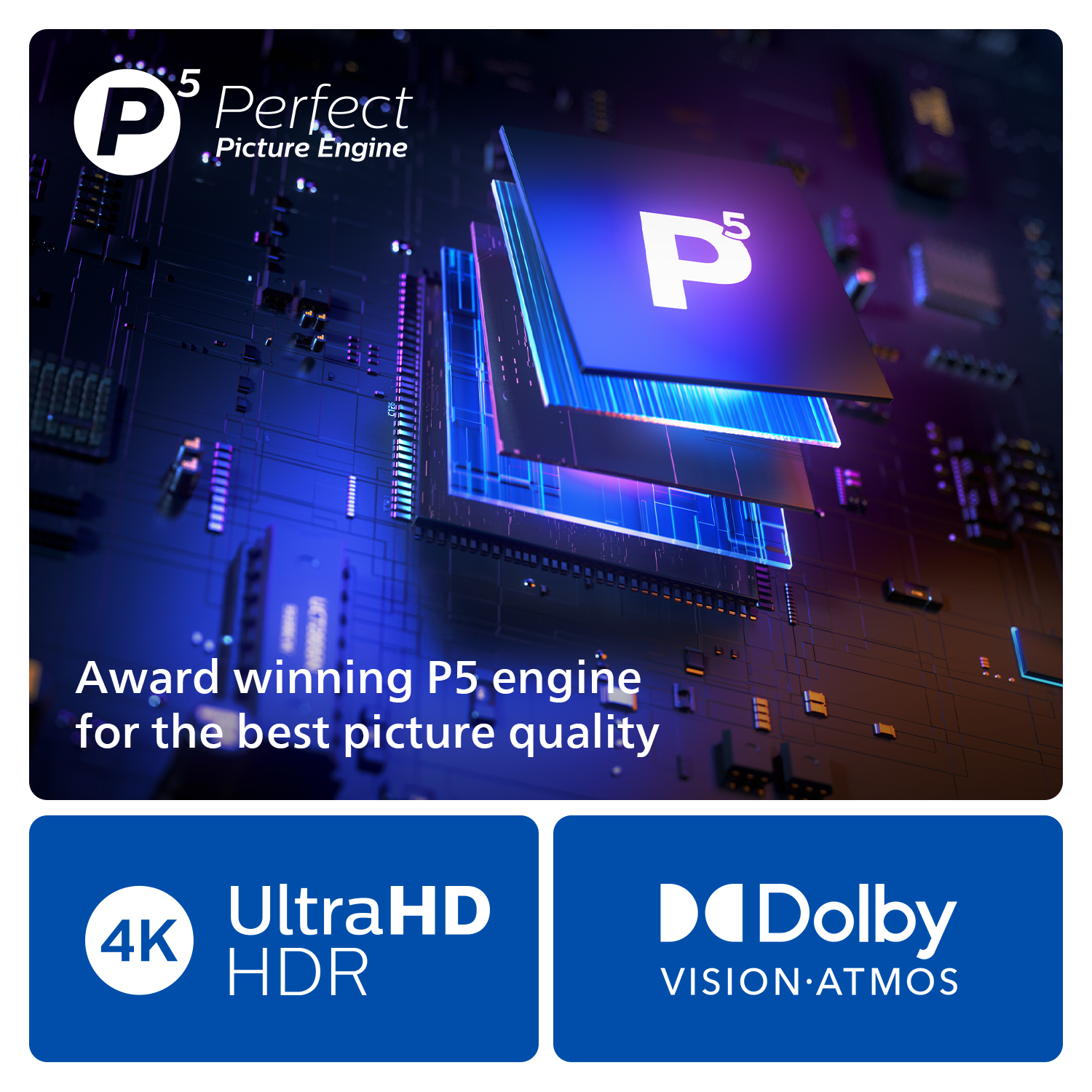 Philips 4K Smart LED Ambilight XXL TV 75PUS8919 (2024) 144HZ 75″ - Afbeelding 12