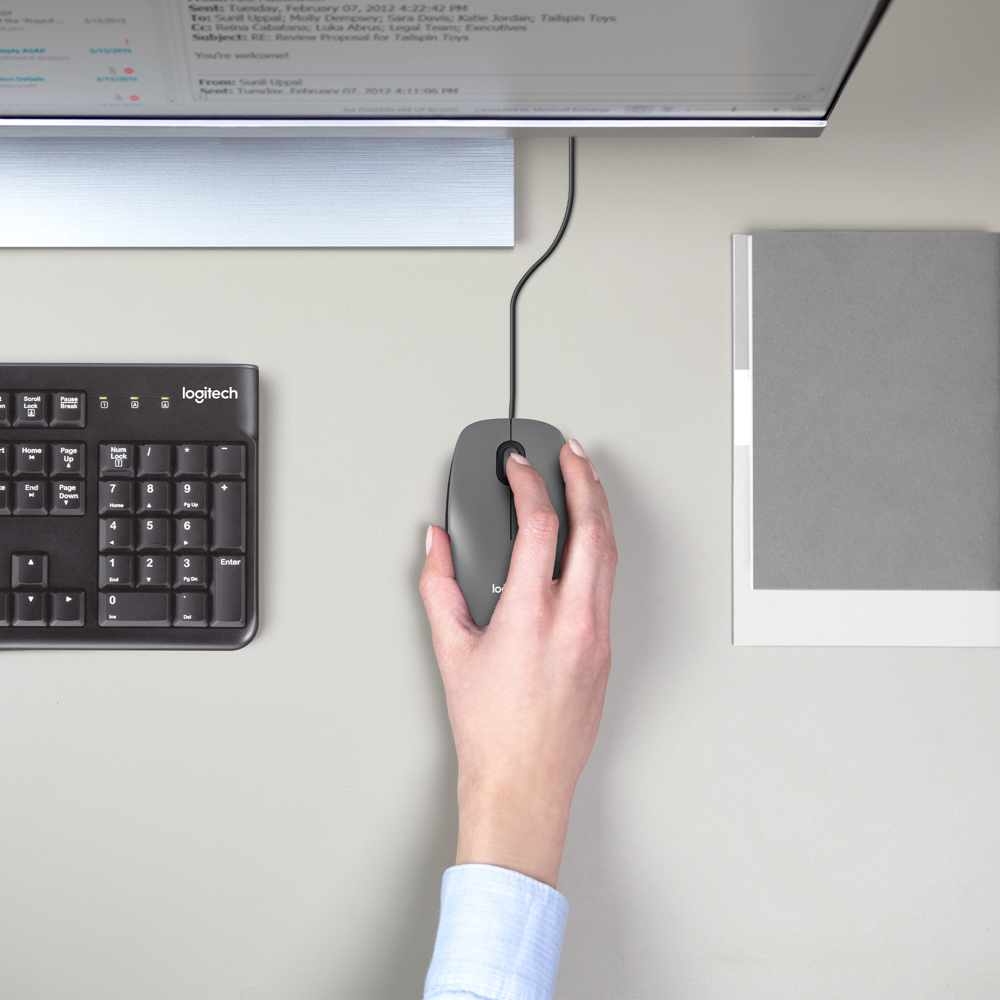 Logitech M100 corded mice - Afbeelding 2