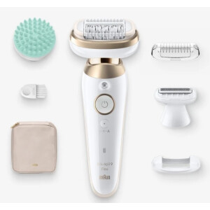 Braun Silk-épil 9 Flex 9-071 3D 40 pincetten Goud, Wit