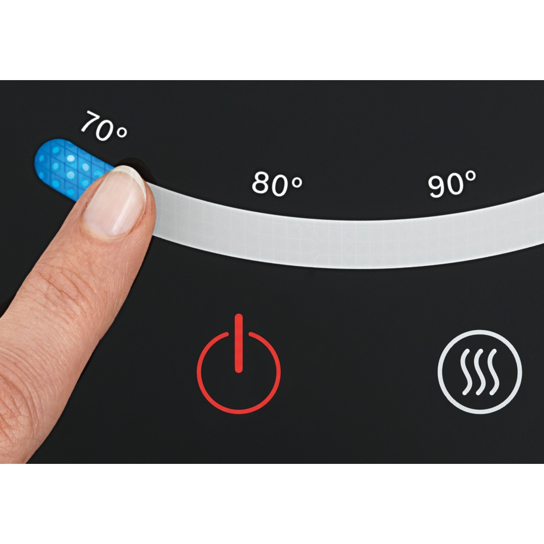 Bosch TWK7203 waterkoker 1,7 l 1850 W Zwart, Roestvrijstaal - Afbeelding 10