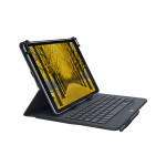 Logitech Universal Folio with integrated keyboard for 9-10 inch tablets QWERTZ Duits Bluetooth Zwart