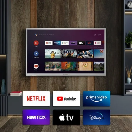 Android Smart TV Nilait Prisma 32HB7001SW White (2023) 32" - Afbeelding 9