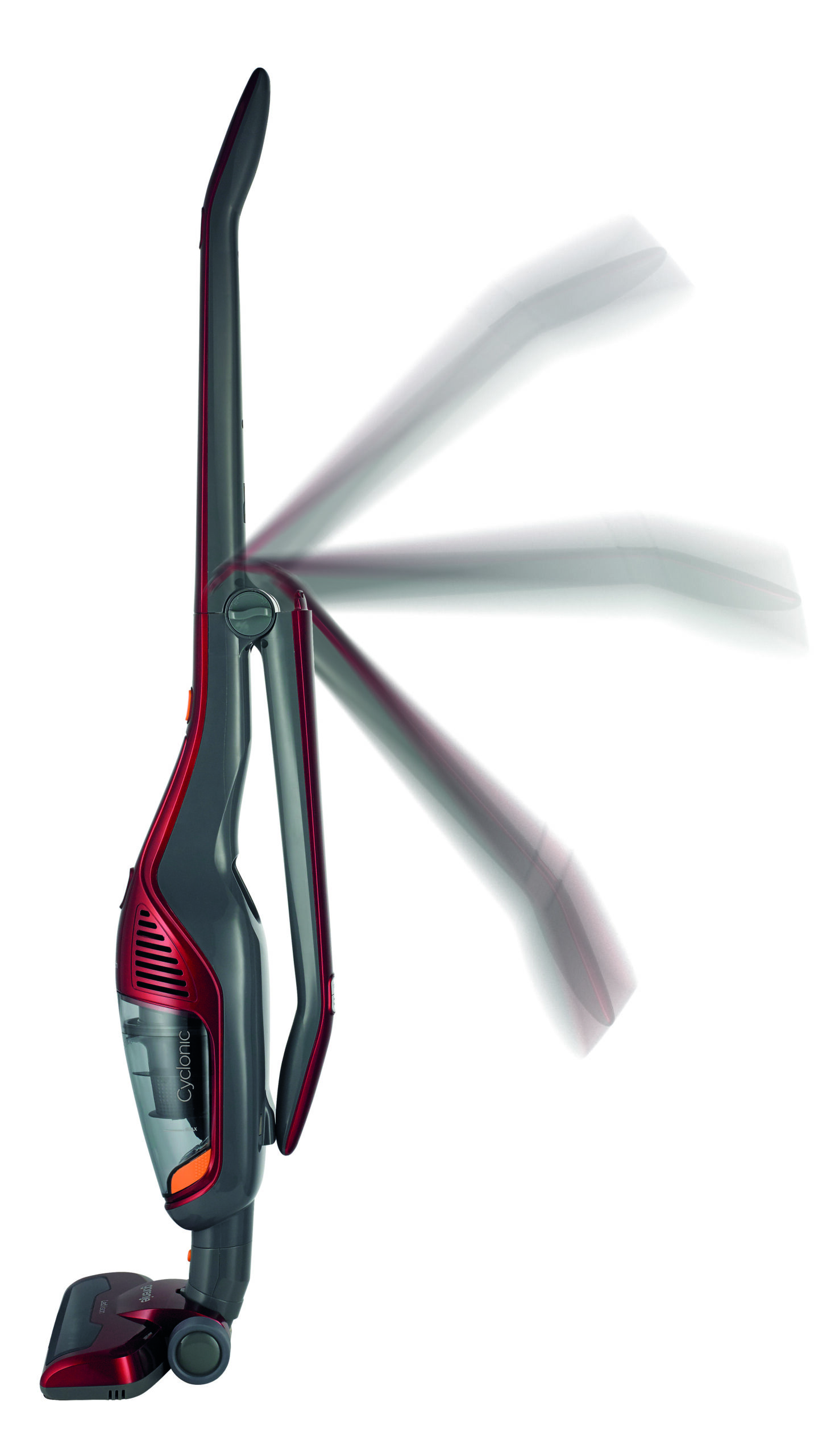 Gorenje SVC216FR steelstofzuiger & elektrische bezem 2-in-1-steelstofzuiger Batterij/Accu Droog HEPA Zakloos 0,6 l Rood - Afbeelding 6