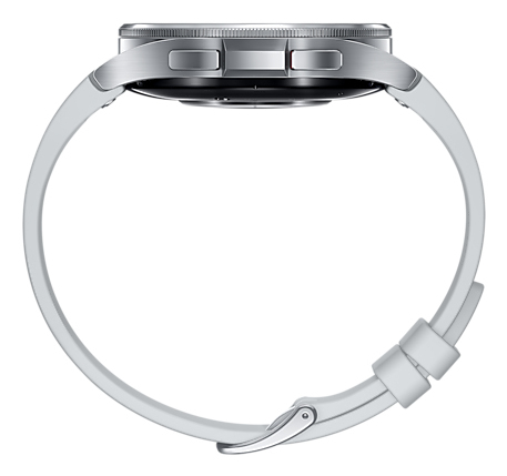 Samsung Galaxy Watch6 Classic SM-R965F 3,81 cm (1.5") OLED 47 mm Digitaal 480 x 480 Pixels Touchscreen 4G Zilver Wifi GPS - Afbeelding 5