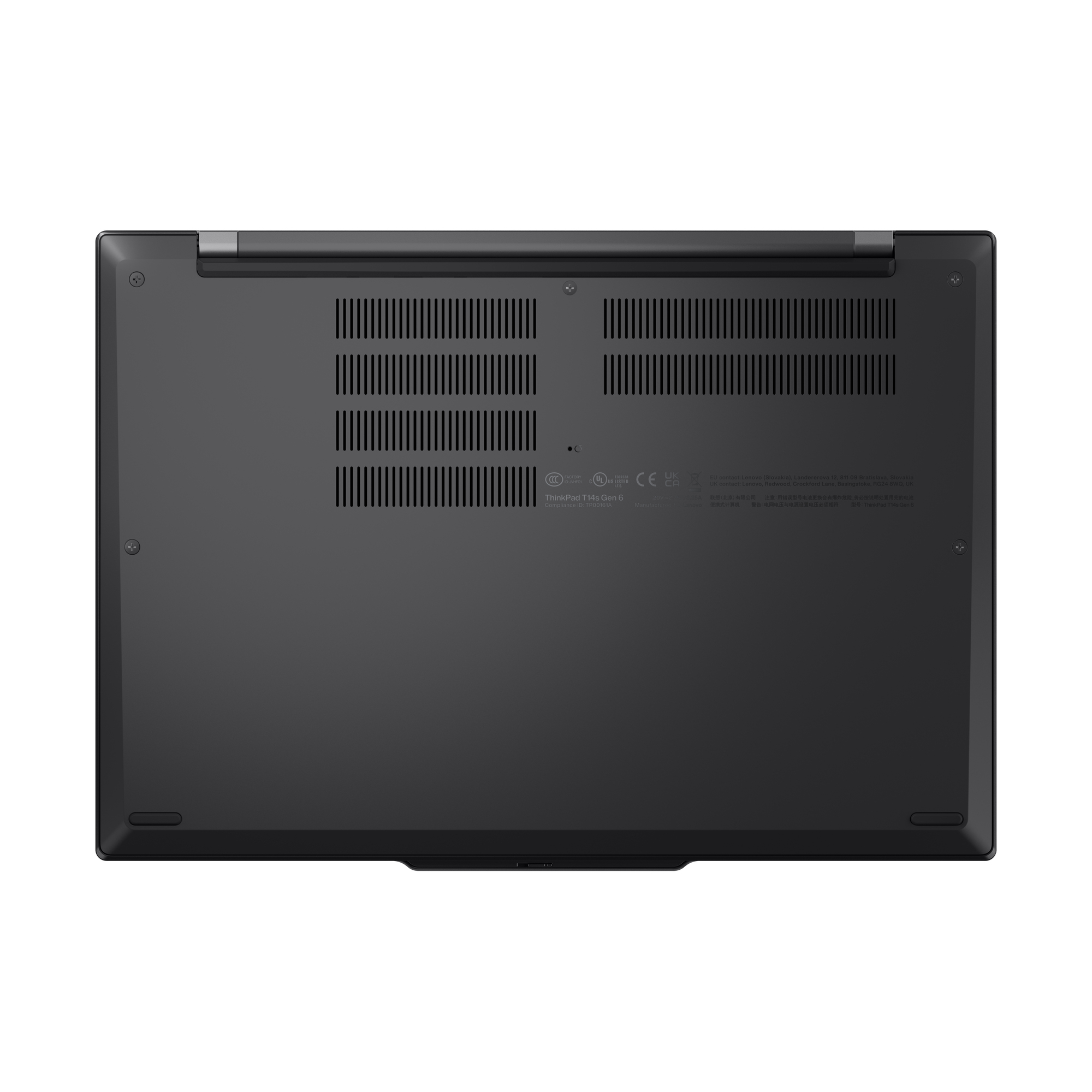 Lenovo ThinkPad T14s Gen 6 (Snapdragon) Copilot+ PC Qualcomm Snapdragon X1E-78-100 Laptop 35,6 cm (14") Touchscreen WUXGA 32 GB LPDDR5x-SDRAM 1 TB SSD Wi-Fi 7 (802.11be) Windows 11 Pro Amerikaans Engels Zwart - Afbeelding 7