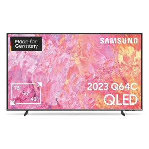 Samsung GQ75Q64CAUXZG tv 190,5 cm (75") 4K Ultra HD Smart TV Wifi Zwart