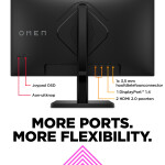 HP OMEN by HP OMEN by 23,8 inch FHD 165 Hz gaming monitor - OMEN 24